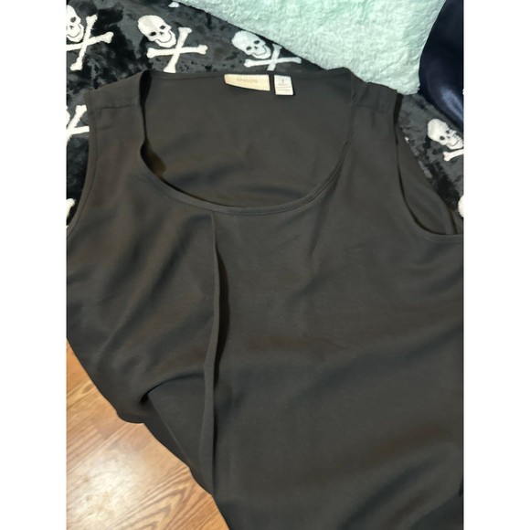 Vintage Chico’s black sleeveless top - Picture 4 of 4